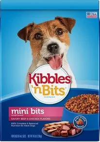 Kibbles 'N Bits Original Dry Dog Food Small Breed Mini Bits Beef & Chicken